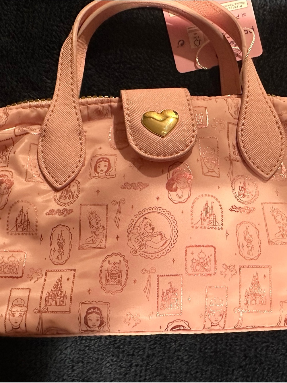 NWT Disney Princess Pink Mini Pouchette Crossbody - Primark - Picture 8 of 13